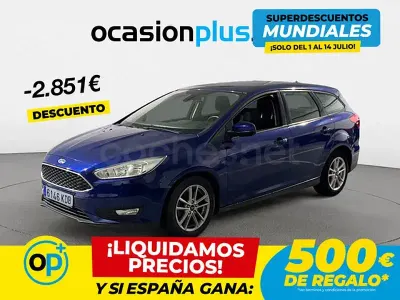 Usado Ford Focus Business Edition 120 CV (88 kW) 2017 Azul Familiar