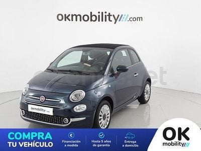 Usado Fiat 500C Dolcevita 70 CV (51 kW) 2024 Azul Descapotable