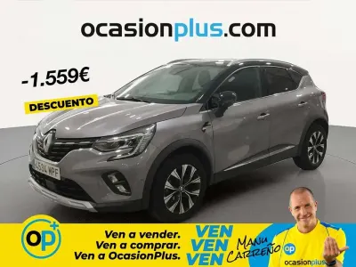 Usado Renault Captur Techno 91 CV (66 kW) 2024 Gris SUV