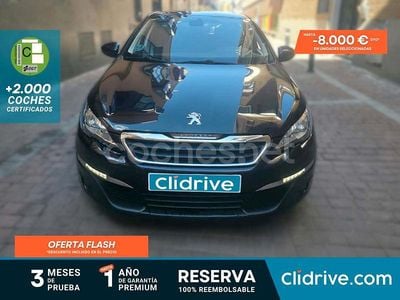 Negro Usado 2016 Peugeot 308 SW Style Familiar | 5990 € (Precio justo)