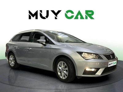 Usado Seat Leon ST Style 116 CV (85 kW) 2019 Plateado Familiar