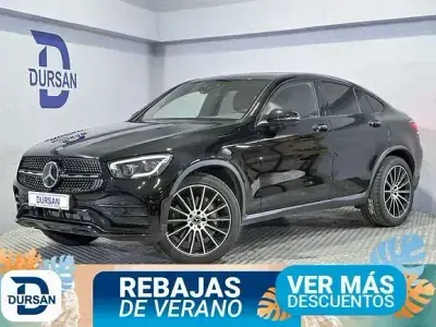 Usado Mercedes GLC300 258 CV (189 kW) 2020 Negro SUV
