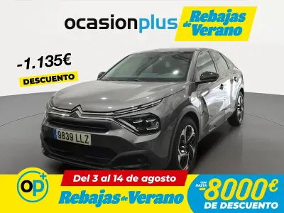 Usado Citroën C4 Feel 130 CV (95 kW) 2020 Gris Berlina