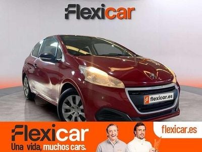 Usado Peugeot 208 Access 82 CV (60 kW) 2016 Rojo Utilitario