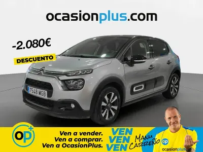 Usado Citroën C3 PureTech 110 CV (80 kW) 2023 Gris Utilitario