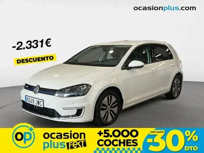 Usado VW e-Golf 85 kW (116 CV) 2017 Blanco Utilitario