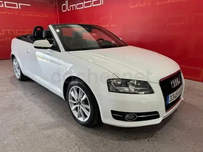 Usado Audi A3 Cabriolet Ambition 105 CV (77 kW) 2013 Blanco Descapotable