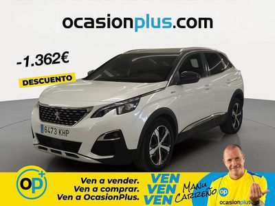 Usado Peugeot 3008 GT-line 165 CV (121 kW) 2018 Blanco SUV