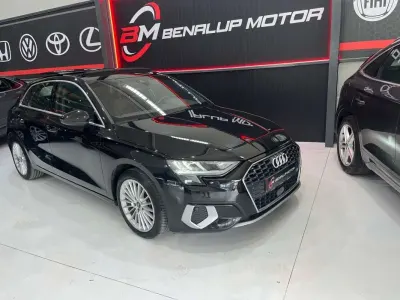 Usado Audi A3 Sportback 110 CV (80 kW) 2021 Negro Utilitario