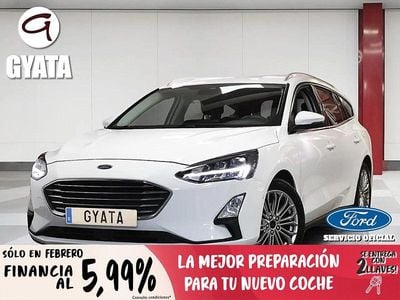 Käytetty Ford Focus Titanium 120 HP (88 kW) 2019 Valkoinen Farmari