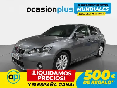 Usado Lexus CT200h 136 CV (100 kW) 2012 Gris Utilitario