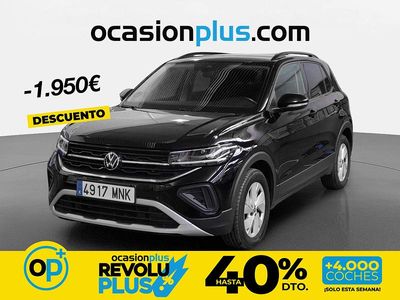 Usado VW T-Cross Life 116 CV (85 kW) 2024 Negro SUV