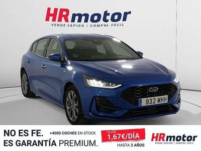 Brugt Ford Focus ST-Line 126 HK (92 kW) 2023 Blå Hatchback