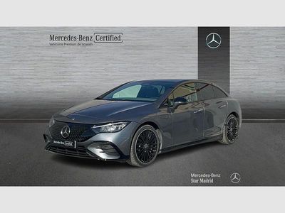 Gris selenita (metalizada) Usado 2024 Mercedes EQE350 AMG line Berlina | 47.990 € (Buen precio)