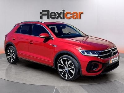 Usado VW T-Roc R-line 150 CV (110 kW) 2023 Rojo SUV