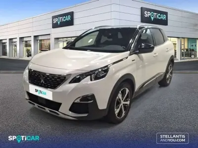 Usado Peugeot 3008 GT-line 131 CV (96 kW) 2017 Blanco SUV