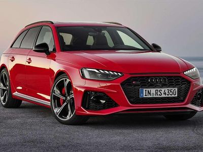 Usado Audi RS4 450 CV (330 kW) 2022 Blanco Familiar