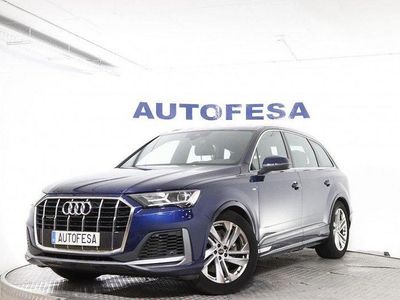 Usado Audi Q7 S-Line 286 CV (210 kW) 2021 Azul SUV