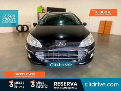 Usado Peugeot 407 Sport 140 CV (102 kW) 2006 Negro Familiar