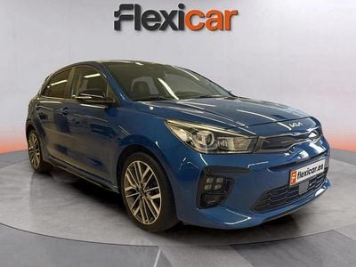 Azul Usado 2022 Kia Rio GT-Line Berlina | 16.490 € (Precio justo)