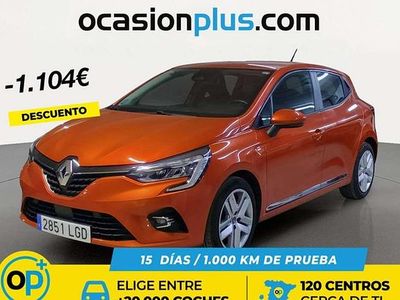 Usado Renault Clio V Intens 101 CV (74 kW) 2020 Naranja Utilitario