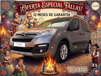 Usado Citroën Berlingo XTR 100 CV (73 kW) 2018 Gris Monovolumen