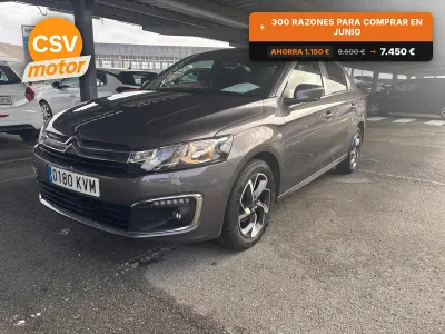Usado Citroën C-Elysee I PureTech 82 CV (60 kW) 2019 Gris Berlina