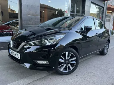 Usado Nissan Micra Visia+ 71 CV (52 kW) 2019 Negro Utilitario