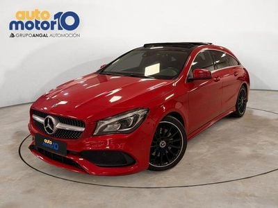 Usado Mercedes CLA220 Shooting Brake 190 CV (139 kW) 2017 Rojo júpiter Familiar