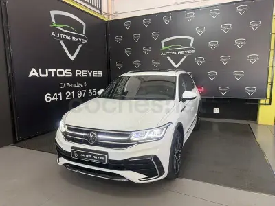 Usado VW Tiguan Allspace R-line 150 CV (110 kW) 2022 Blanco SUV