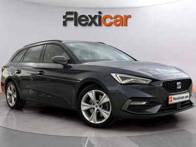 Azul Usado 2020 Seat Leon FR Berlina | 15.290 € (Precio justo)