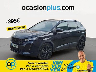 Usado Peugeot 3008 GT 130 CV (95 kW) 2023 Negro SUV