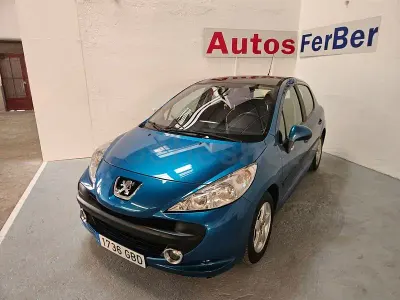 Usado Peugeot 207 Sport 95 CV (69 kW) 2008 Azul Berlina