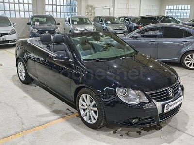 Usado VW Eos 160 CV (117 kW) 2009 Negro Descapotable