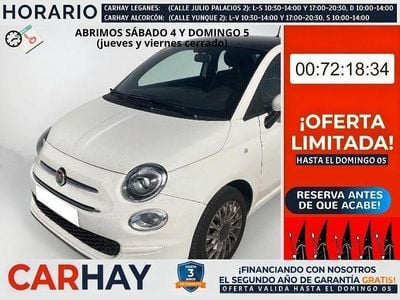 Usado Fiat 500 Lounge 71 CV (52 kW) 2020 Blanco Berlina
