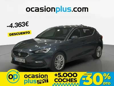 Usado Seat Leon XCELLENCE 150 CV (110 kW) 2021 Gris Berlina