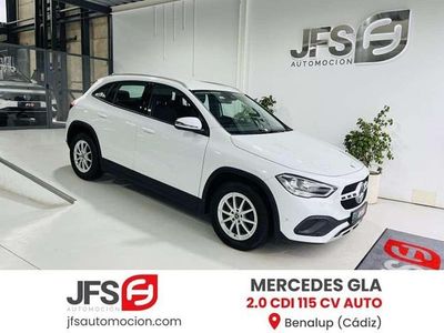 Usado Mercedes GLA200 150 CV (110 kW) 2021 Blanco SUV