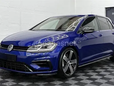 Usado VW Golf VII R 310 CV (228 kW) 2017 Azul Berlina
