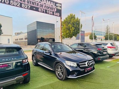 Usado Mercedes GLC250 204 CV (150 kW) 2017 Azul SUV