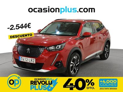 Usado Peugeot 2008 Allure 130 CV (95 kW) 2021 Rojo SUV