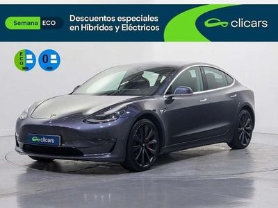 Usado Tesla Model 3 Performance 377 kW (513 CV) 2019 Gris Berlina