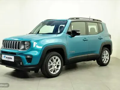 Usado Jeep Renegade Limited 190 CV (139 kW) 2022 Azul SUV