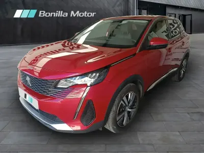 Usado Peugeot 3008 Allure 130 CV (95 kW) 2021 Rojo SUV