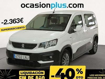 Blanco Usado 2021 Peugeot Rifter Style Monovolumen | 15.273 € (Buen precio)