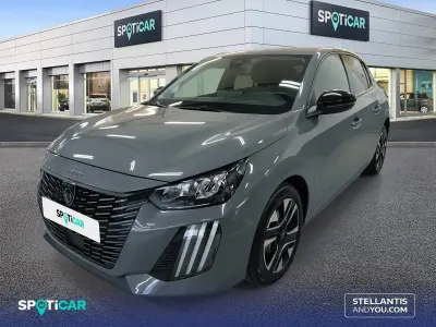 Usado Peugeot 208 Allure 100 CV (73 kW) 2025 Gris Utilitario