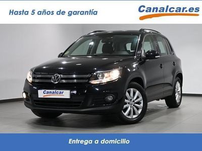 Usado VW Tiguan 140 CV (102 kW) 2014 Negro SUV