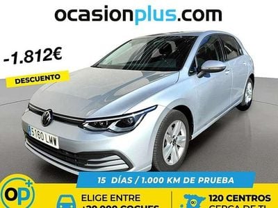 Usado VW Golf VII Life 150 CV (110 kW) 2021 Plateado Utilitario