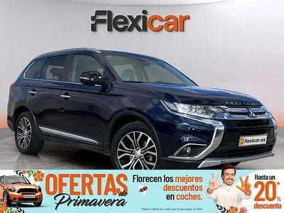 Usado Mitsubishi Outlander Motion 150 CV (110 kW) 2017 Negro SUV