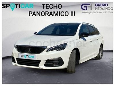 Usado Peugeot 308 SW GT-line 130 CV (95 kW) 2020 Blanco Familiar