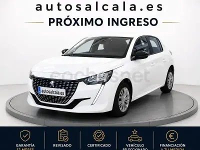 Usado Peugeot 208 Active 100 CV (73 kW) 2022 Blanco Utilitario